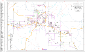 Mountain View Street Map