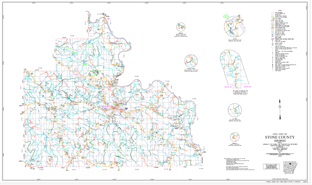 Stone County Map